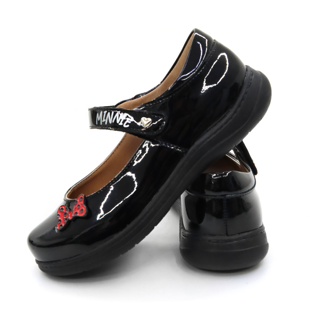 Foto 4 pulgar | Zapato Escolar Disney Minnie Mouse  Charol Para Niña