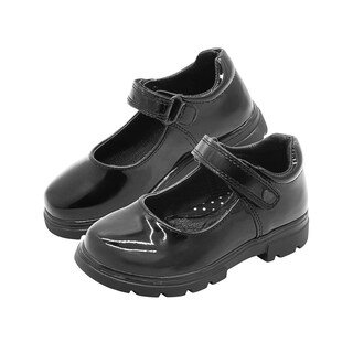 Foto 6 | Zapato Escolar Para Niña Bambino Charol Negro Contactel Negro