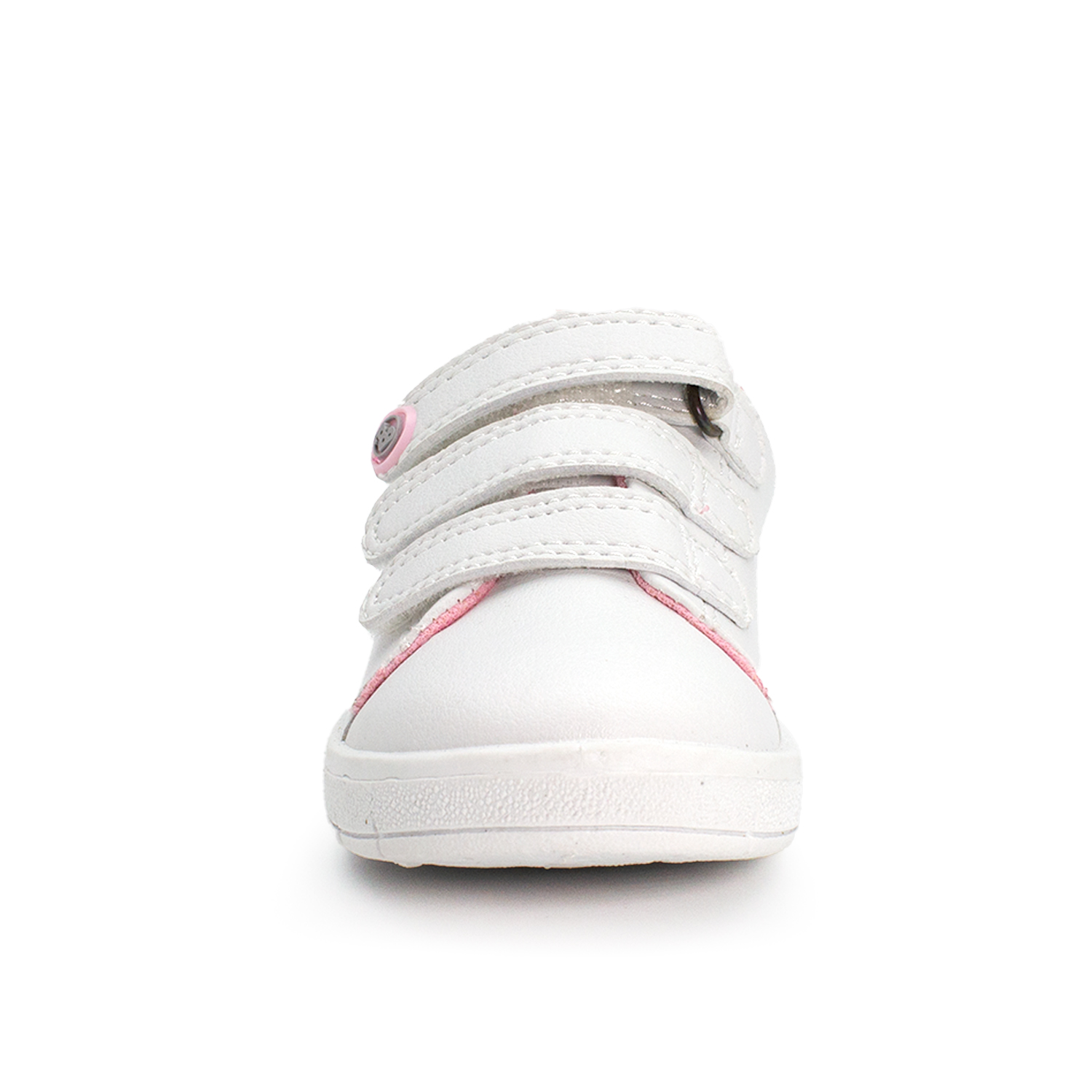 Foto 3 pulgar | Tenis Escolares Bubble Gummers Para Niña Blanco Confort