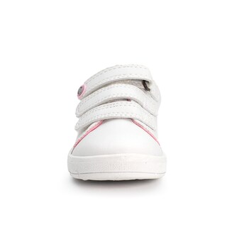 Foto 2 | Tenis Escolares Bubble Gummers Para Niña Blanco Confort