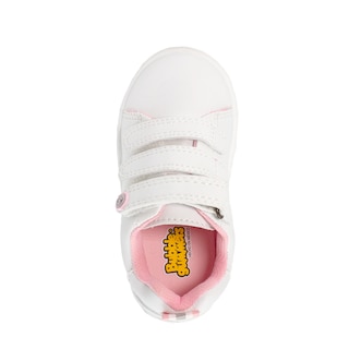 Foto 5 | Tenis Escolares Bubble Gummers Para Niña Blanco Confort