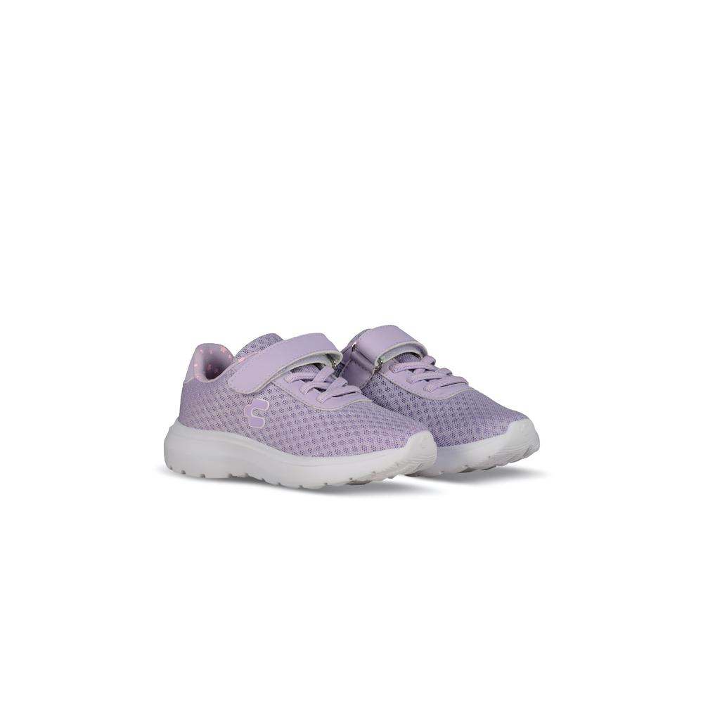 Foto 2 pulgar | Tenis Niña Ajustable Comodo Charly Sports Violeta Oscuro