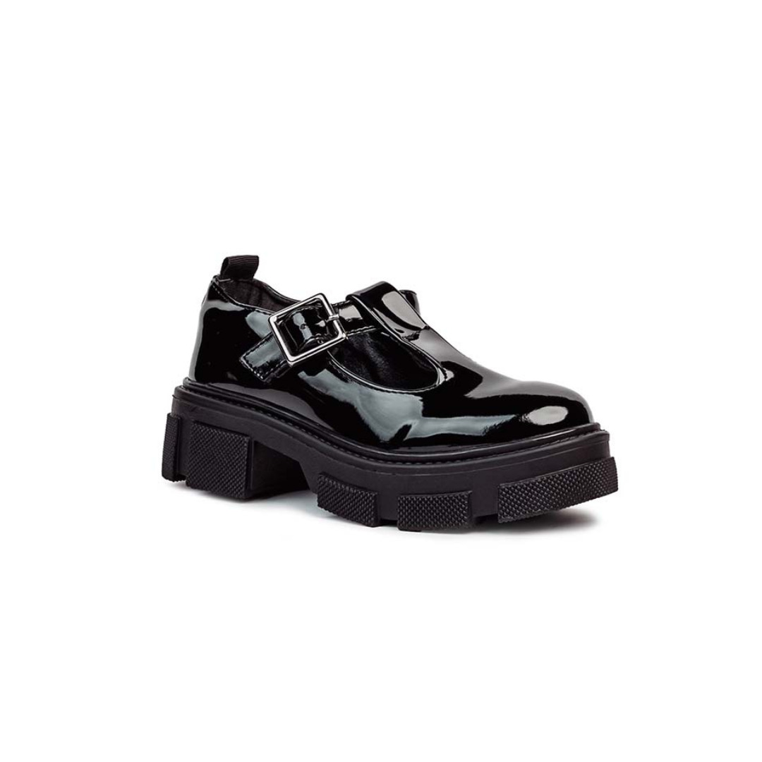 Foto 3 pulgar | Zapato Escolar Bambino H2936-a5 Niña Piel/sintética 18-24