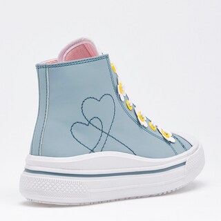 Foto 3 | Elefante Tenis Urbano Para Niña Azul Blanco
