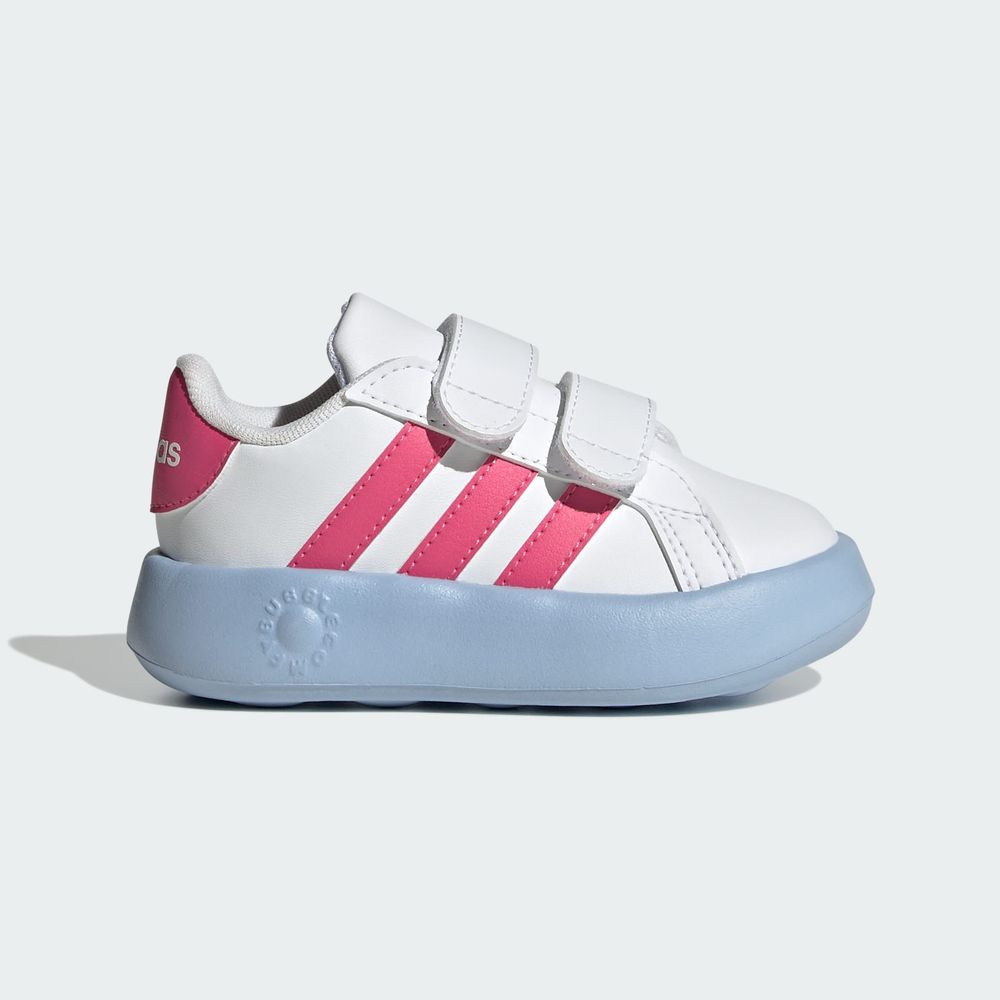 Foto 3 pulgar | Tenis Adidas Grand Court 2.0 Para Bebé Adidas Blanco Niños