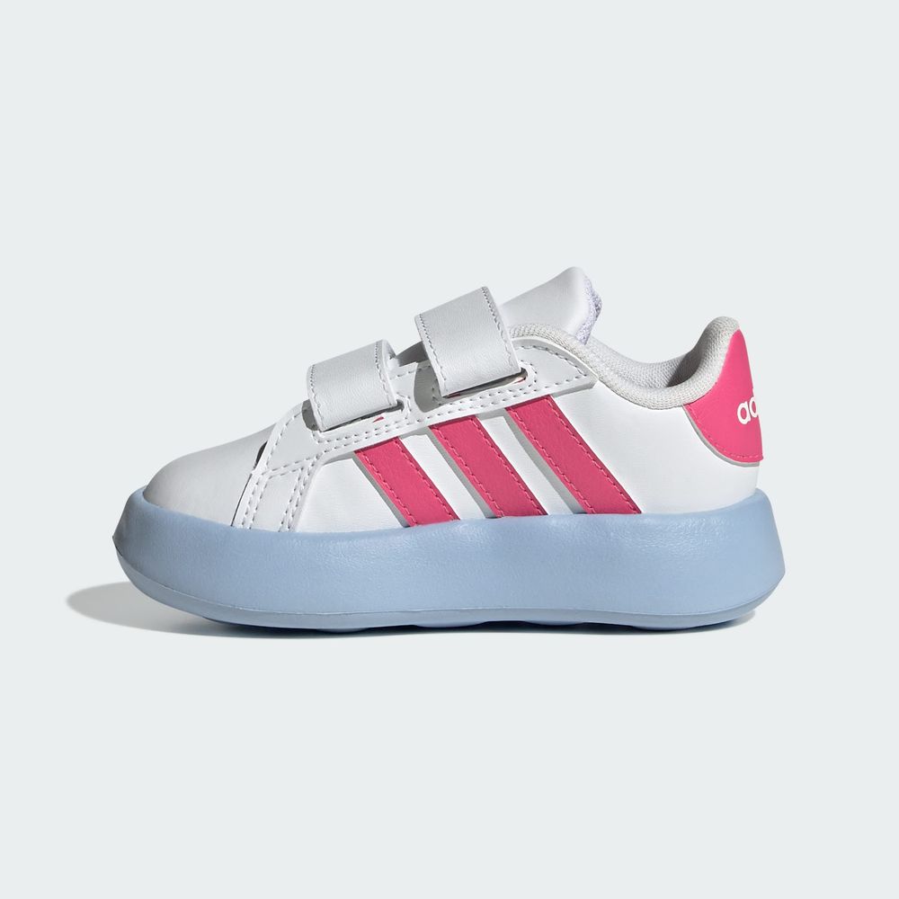 Foto 4 pulgar | Tenis Adidas Grand Court 2.0 Para Bebé Adidas Blanco Niños