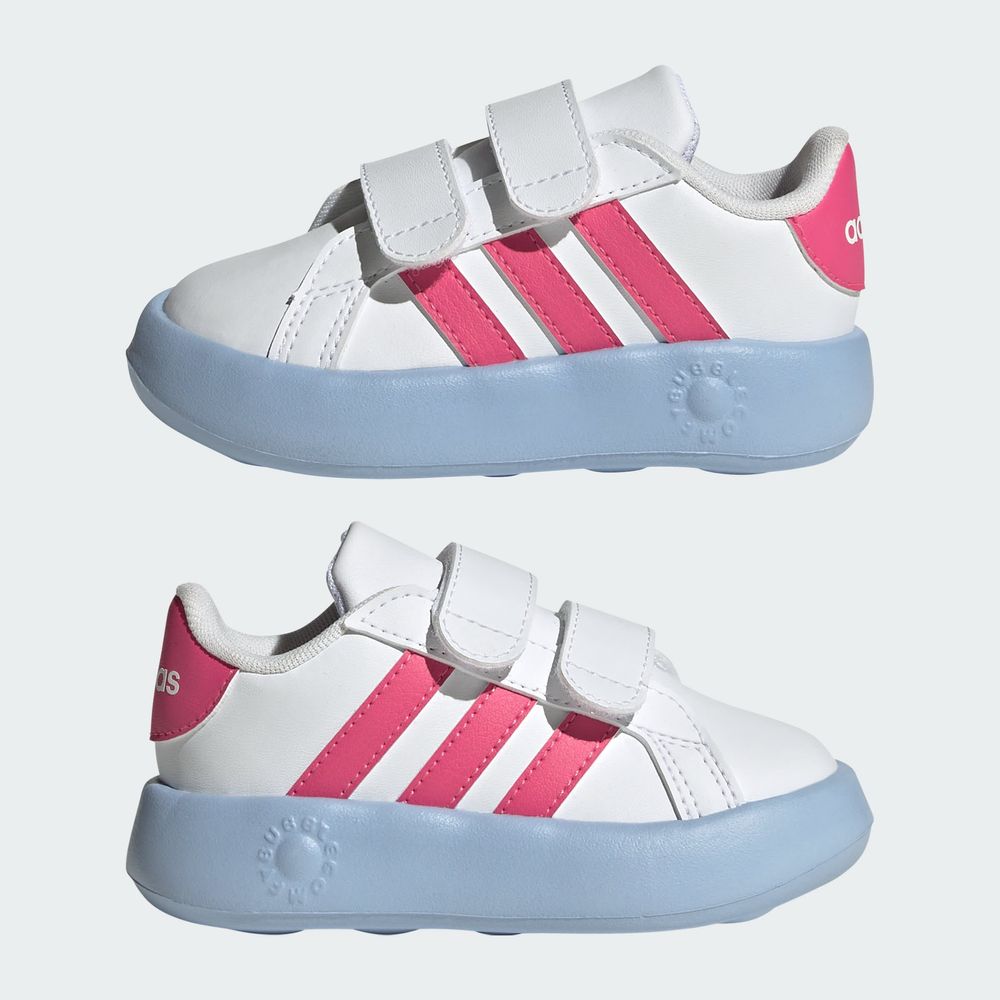 Foto 9 pulgar | Tenis Adidas Grand Court 2.0 Para Bebé Adidas Blanco Niños