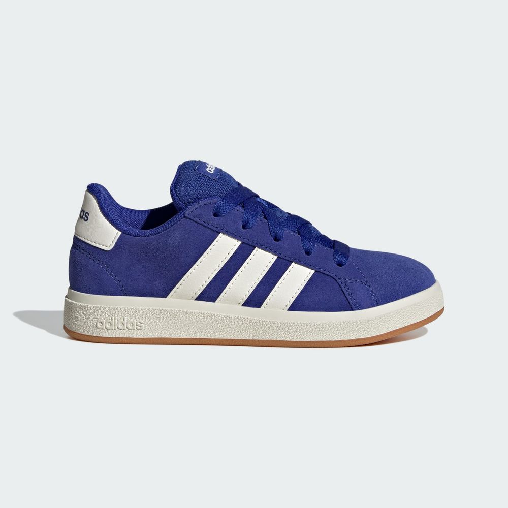 Foto 3 pulgar | Grand Court 00s K Adidas Azul Niños