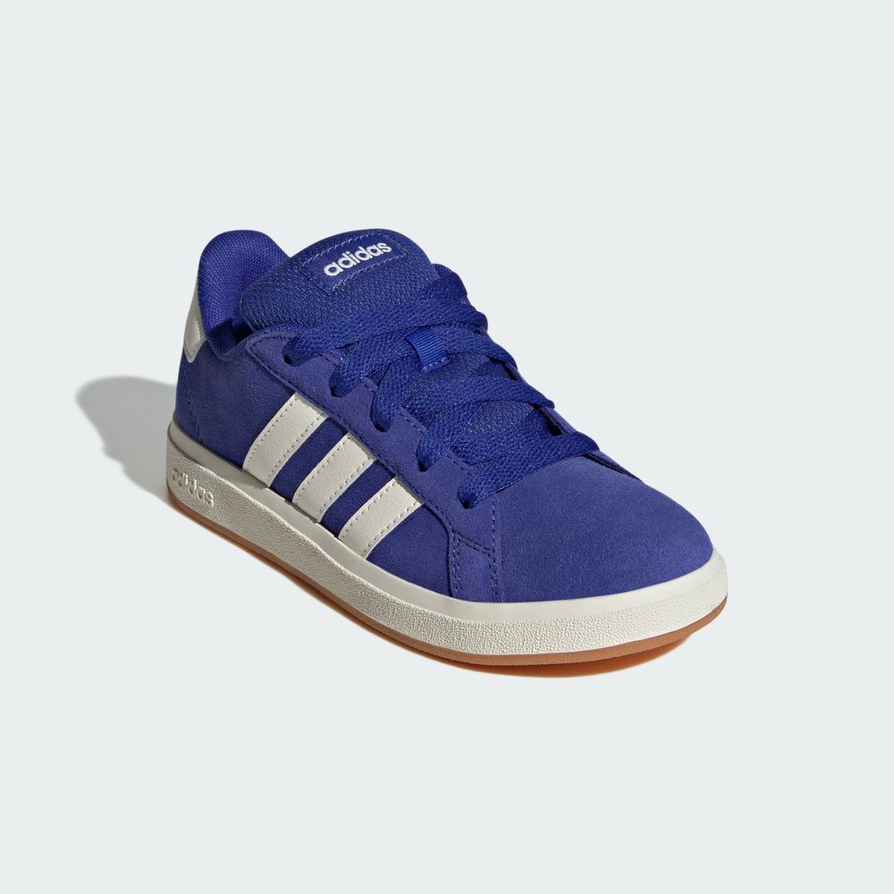 Foto 7 pulgar | Grand Court 00s K Adidas Azul Niños