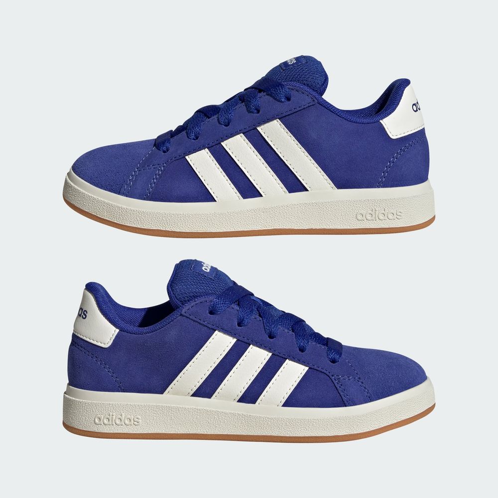 Foto 9 pulgar | Grand Court 00s K Adidas Azul Niños
