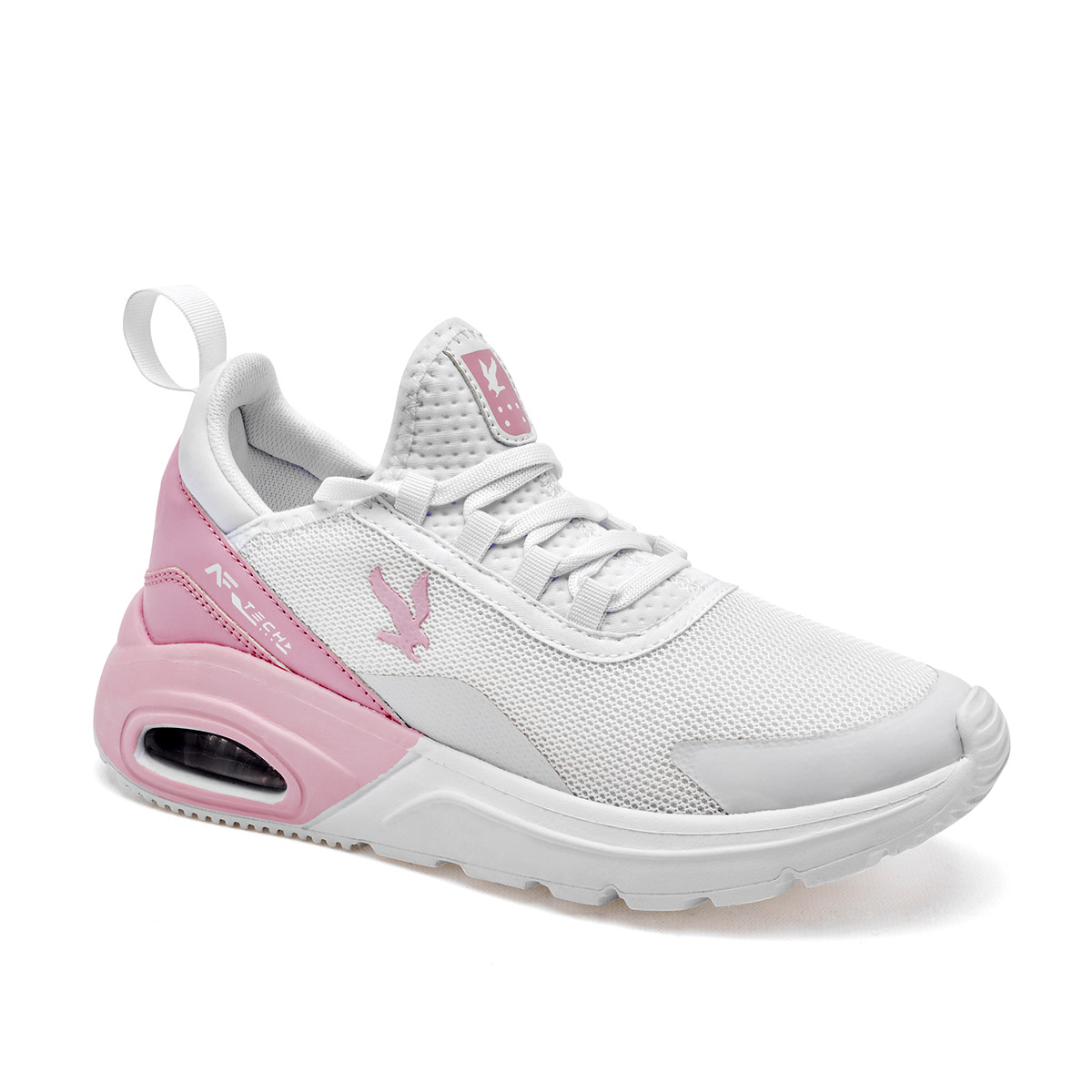 Foto 1 | American Fire Tenis Urbano Para Niña Blanco Rosa