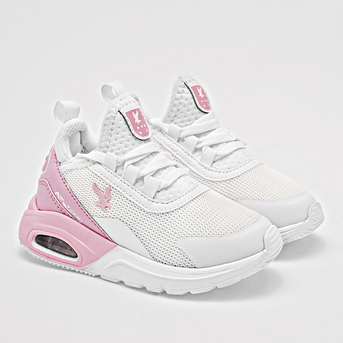 Foto 2 | American Fire Tenis Urbano Para Niña Blanco Rosa