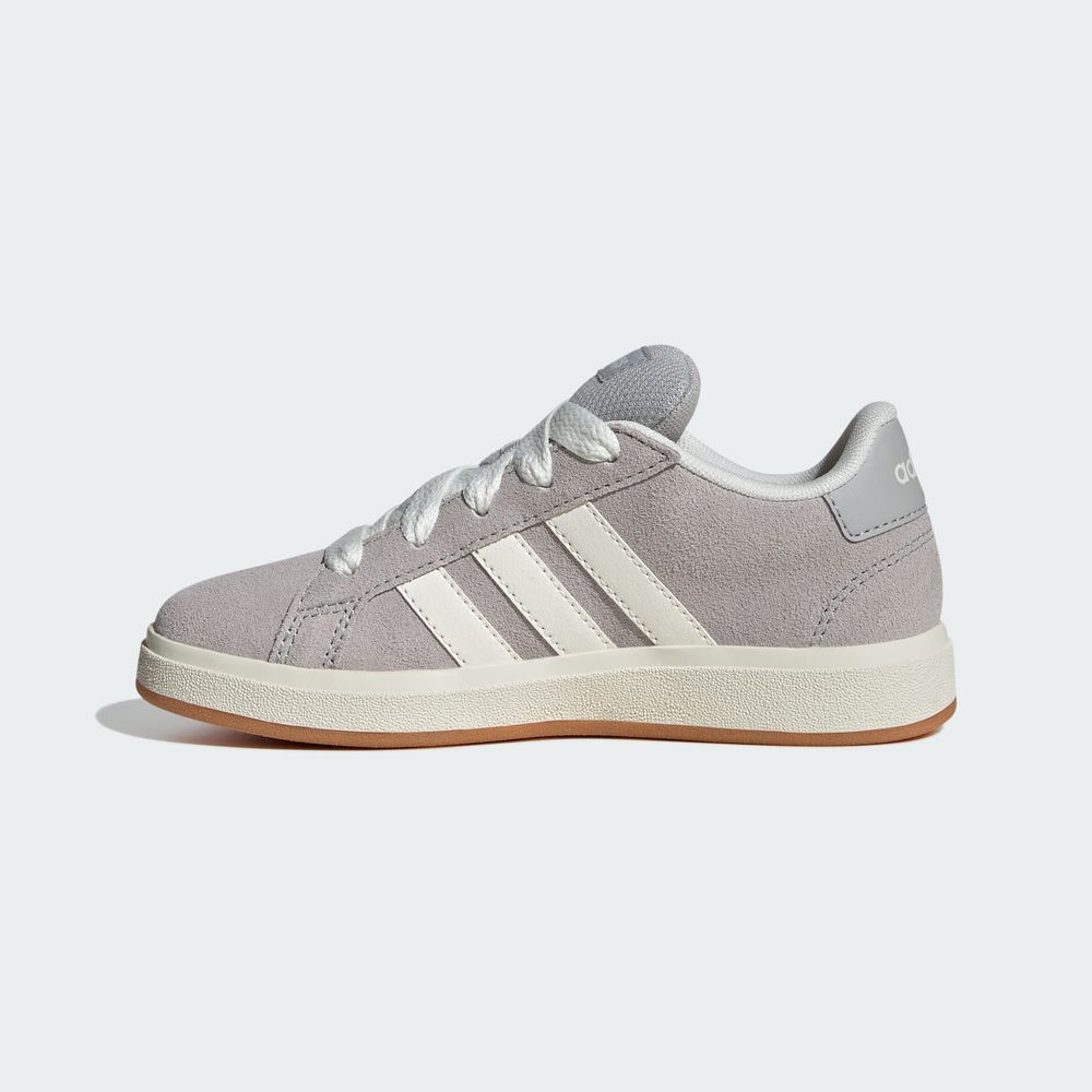 Foto 4 pulgar | Grand Court 00s K Adidas Gris Niños