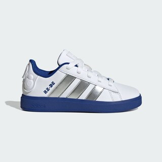 Foto 2 | Droids Grand Court 2.0 K Adidas Blanco Niños