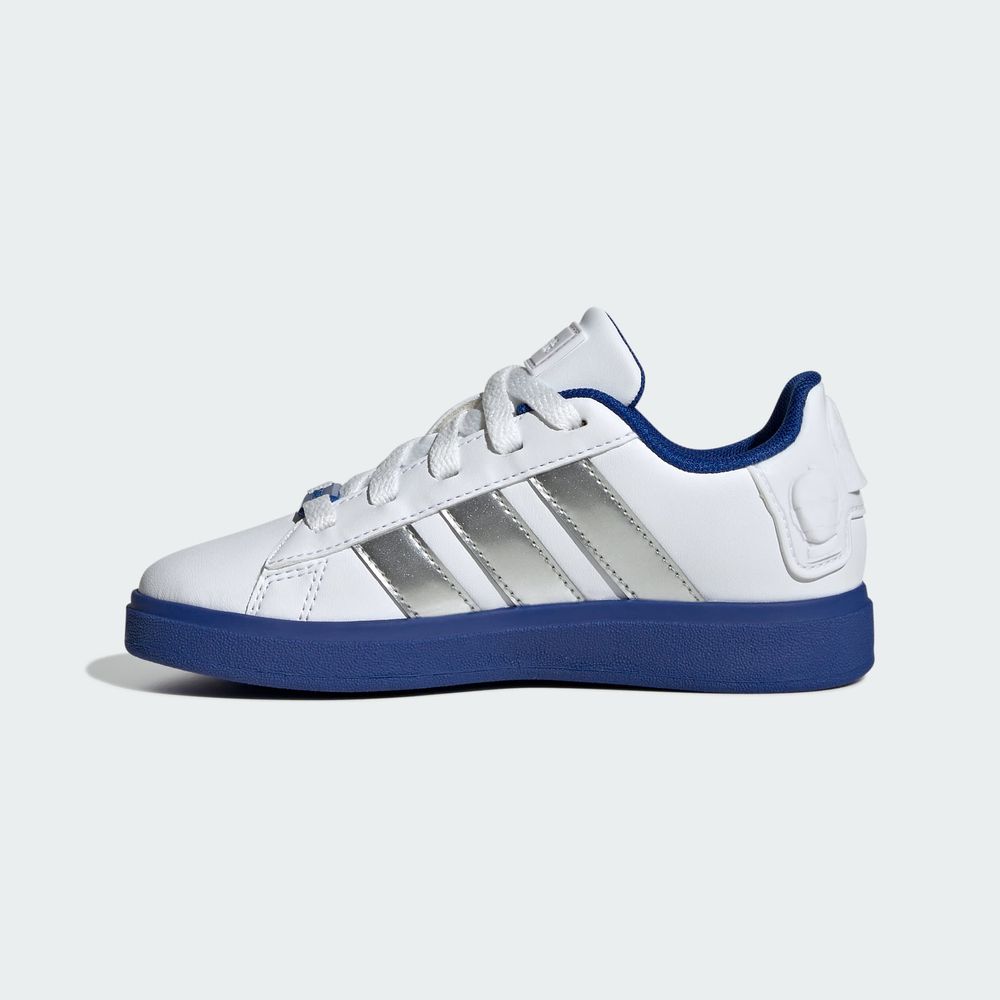 Foto 4 pulgar | Droids Grand Court 2.0 K Adidas Blanco Niños