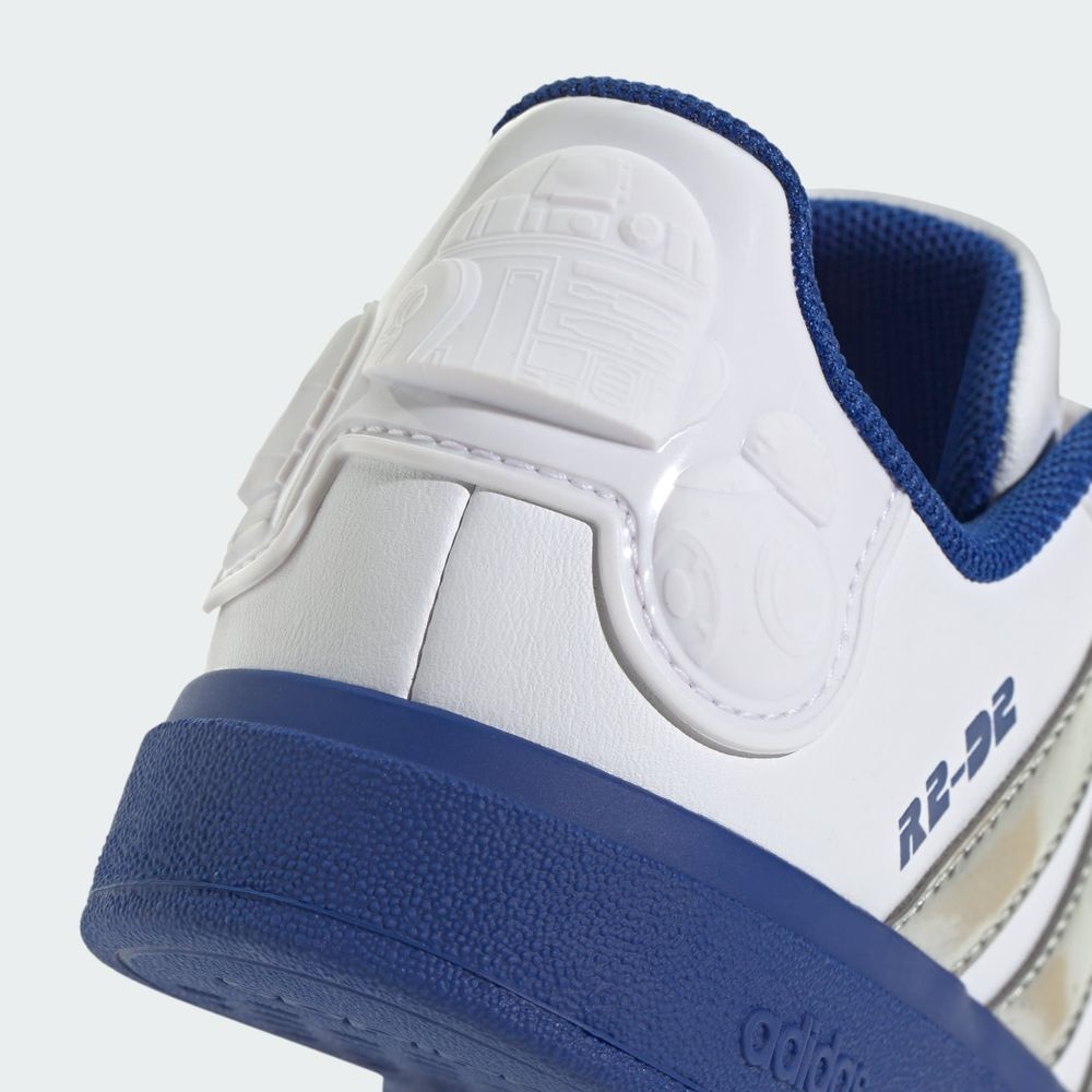 Foto 9 pulgar | Droids Grand Court 2.0 K Adidas Blanco Niños