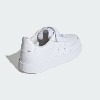 Foto 7 | Tenis Breaknet 2.0 Kids Adidas Blancos para Niños