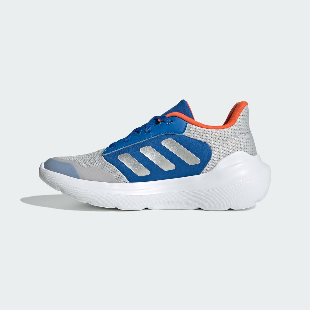 Foto 4 pulgar | Tenis Tensaur Run 2.0 Kids Adidas Gris Niños