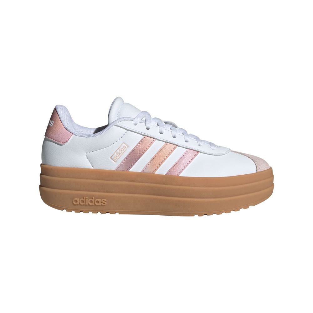 Foto 1 | Vl Court Bold J Adidas Blanco Niños