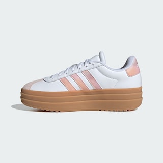 Foto 3 | Vl Court Bold J Adidas Blanco Niños