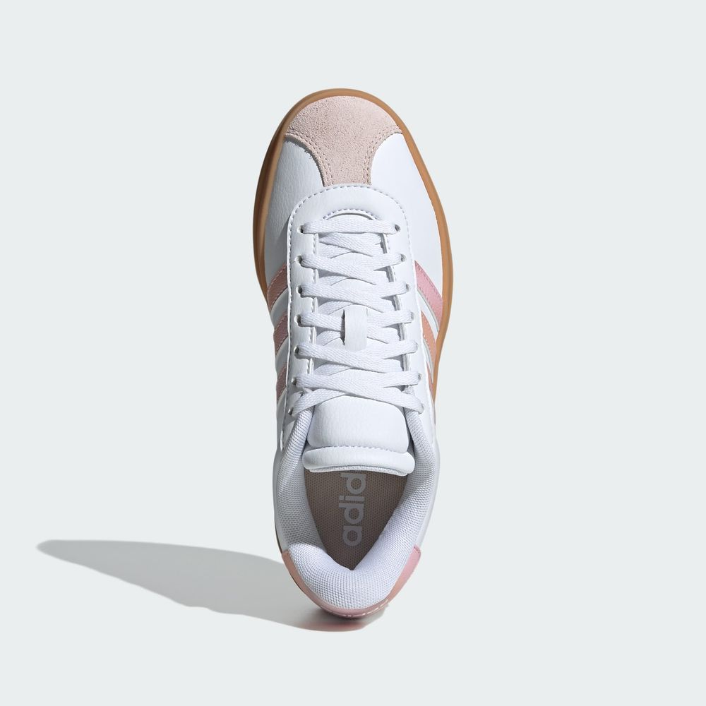 Foto 4 | Vl Court Bold J Adidas Blanco Niños