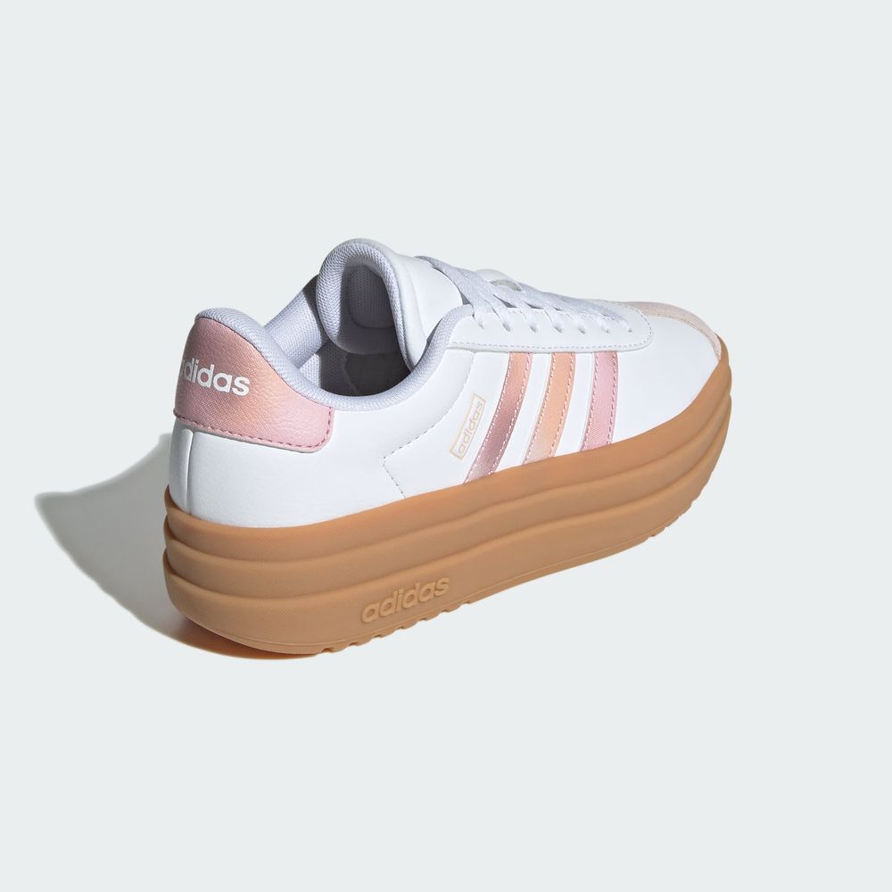 Foto 8 pulgar | Vl Court Bold J Adidas Blanco Niños