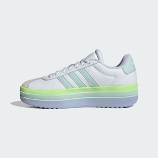Foto 3 | Vl Court Bold J Adidas Blanco Niños