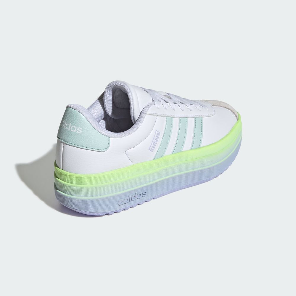 Foto 7 | Vl Court Bold J Adidas Blanco Niños