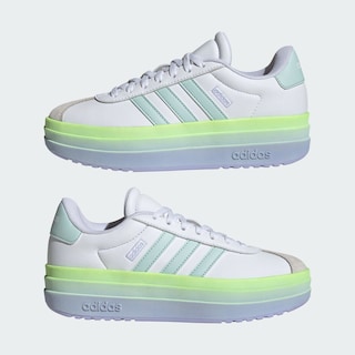 Foto 8 | Vl Court Bold J Adidas Blanco Niños