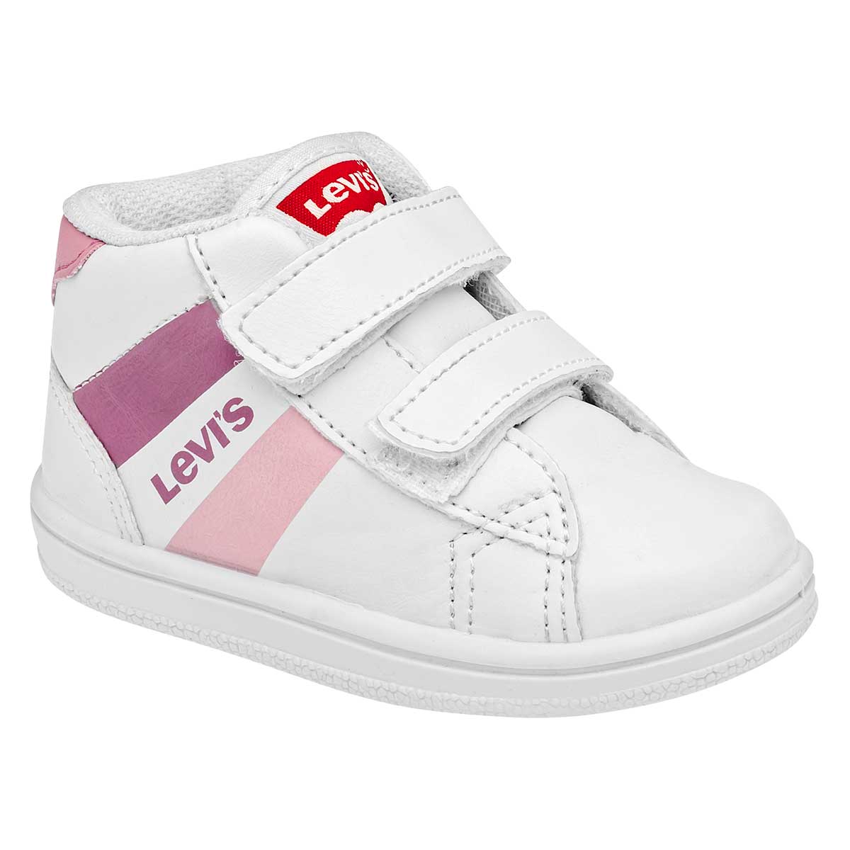 Foto 2 pulgar | Tenis Levi's Rosa para Bebé Niña