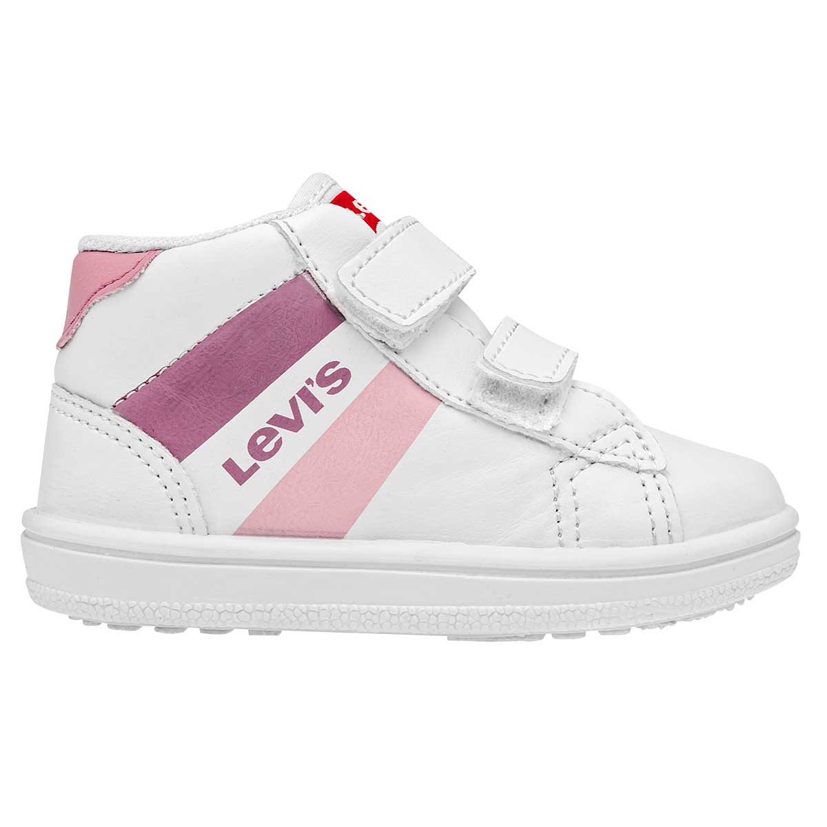 Foto 4 pulgar | Tenis Levi's Rosa para Bebé Niña