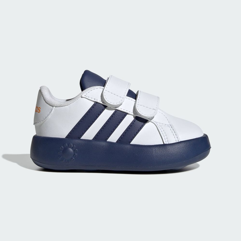 Foto 3 pulgar | Tenis Adidas Grand Court 2.0 Para Bebé Adidas Blanco Niños