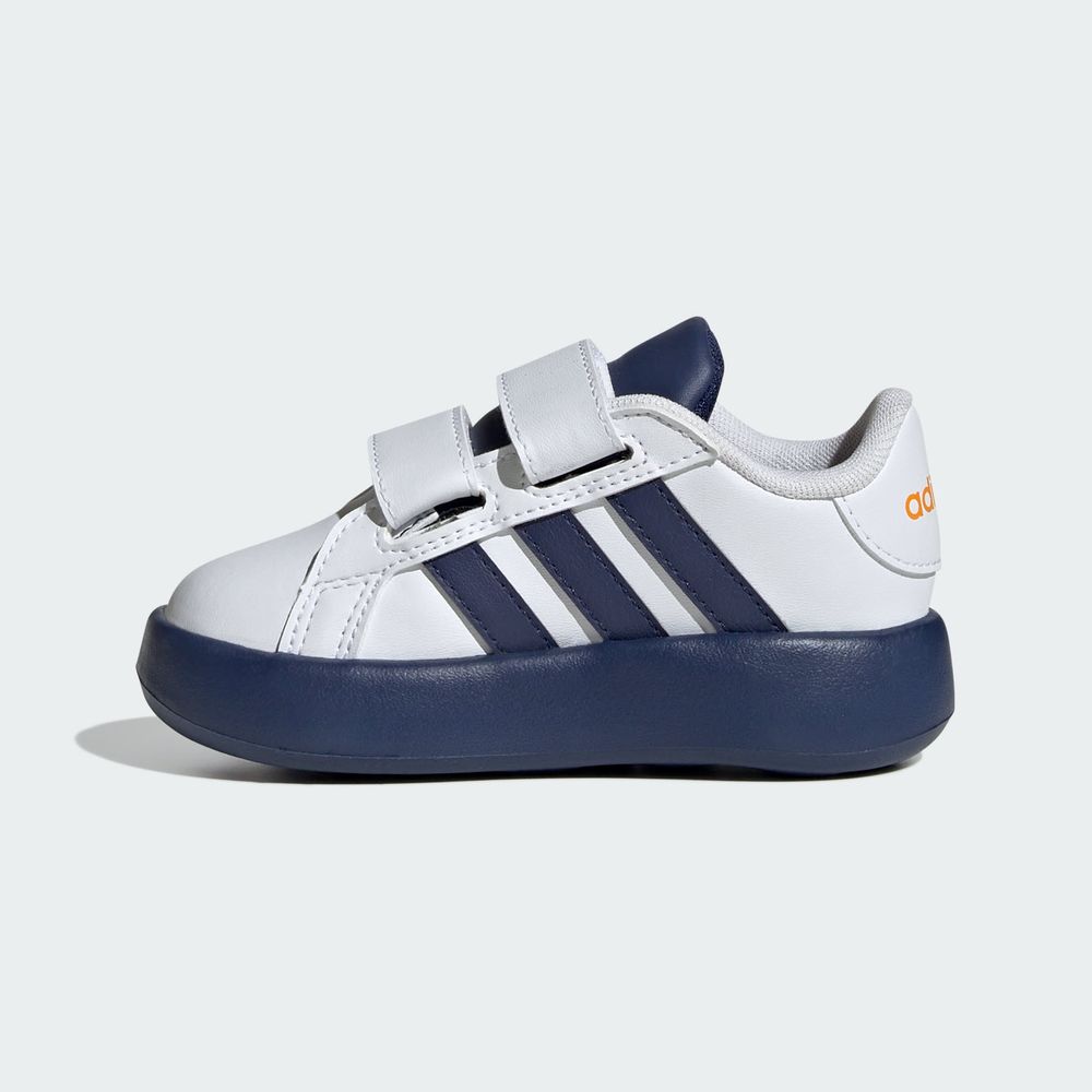 Foto 4 pulgar | Tenis Adidas Grand Court 2.0 Para Bebé Adidas Blanco Niños