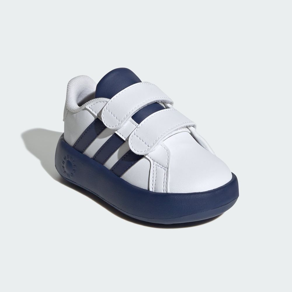 Foto 7 pulgar | Tenis Adidas Grand Court 2.0 Para Bebé Adidas Blanco Niños