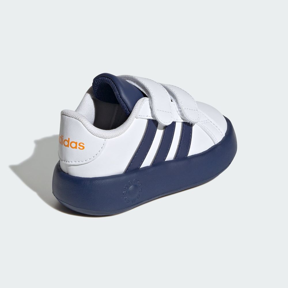 Foto 8 pulgar | Tenis Adidas Grand Court 2.0 Para Bebé Adidas Blanco Niños