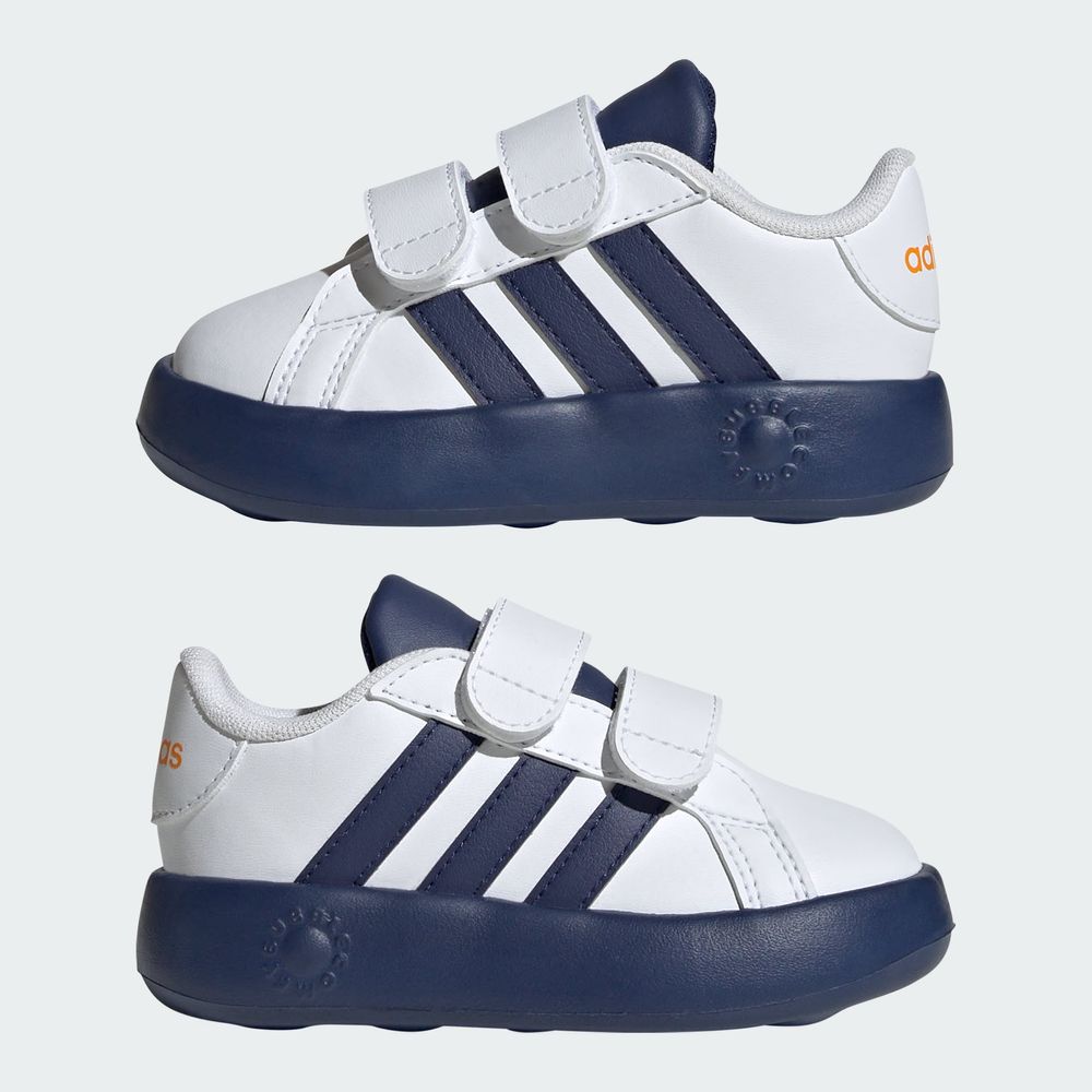 Foto 9 pulgar | Tenis Adidas Grand Court 2.0 Para Bebé Adidas Blanco Niños