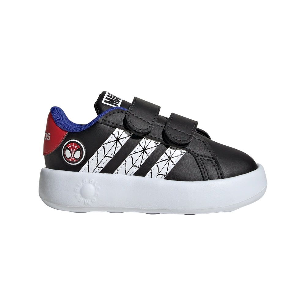 Foto 2 pulgar | Tenis Adidas X Marvel Spider-man Grand Court Kids Adidas Negro Niños