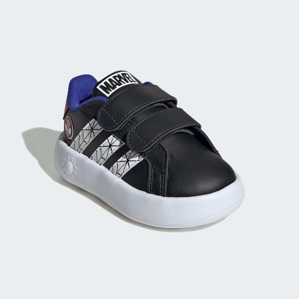 Foto 7 pulgar | Tenis Adidas X Marvel Spider-man Grand Court Kids Adidas Negro Niños