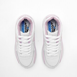 Foto 3 | Apoort Tenis Urbano Para Niña Blanco Lila