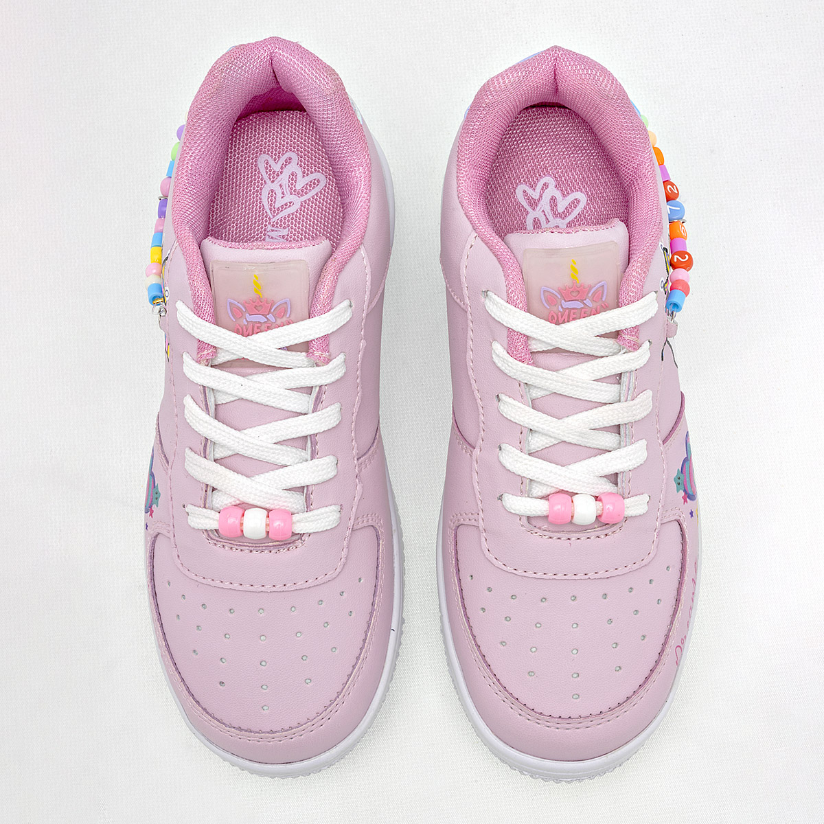 Foto 4 pulgar | Tenis Urbanos Miss Pink Rosas para Niña