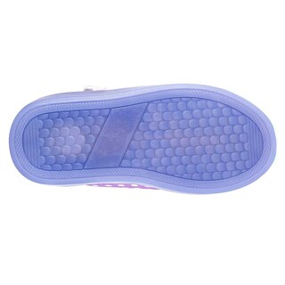 Foto 2 | Efectos Tenis Urbano Para Niña Lila Charol Blanco, 0, Con Luces