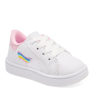Foto 1 | Kids Vane Tenis Urbano Para Niña Blanco Rosa