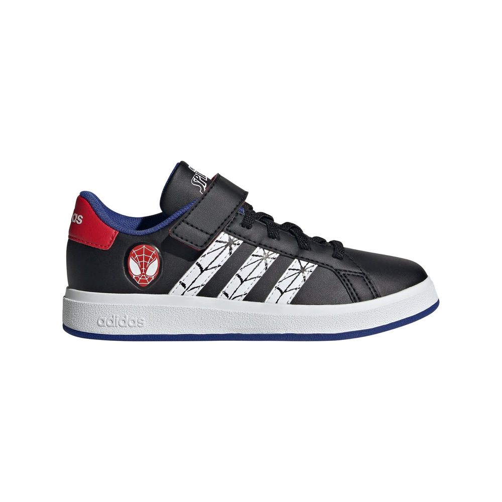 Foto 2 pulgar | Tenis Adidas X Marvel Spider-man Grand Court Kids Adidas Negro Niños