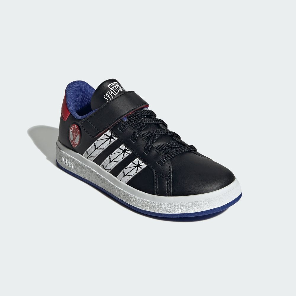 Foto 7 pulgar | Tenis Adidas X Marvel Spider-man Grand Court Kids Adidas Negro Niños