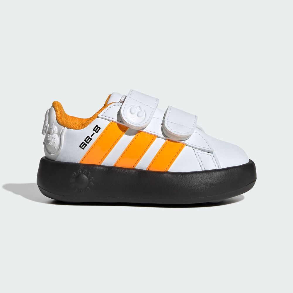 Foto 2 | Droids Grand Court Cf I Adidas Blanco Niños