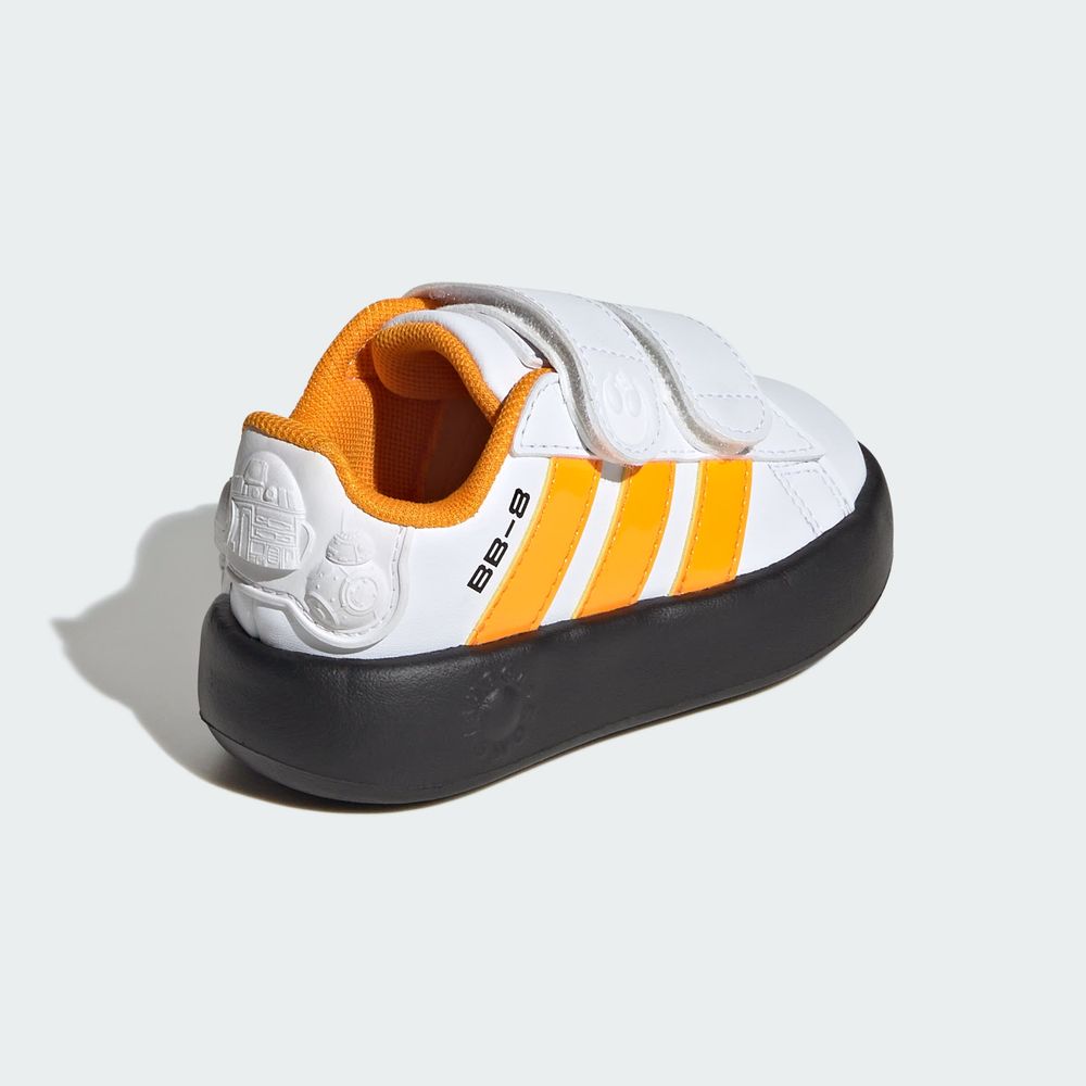 Foto 7 | Droids Grand Court Cf I Adidas Blanco Niños