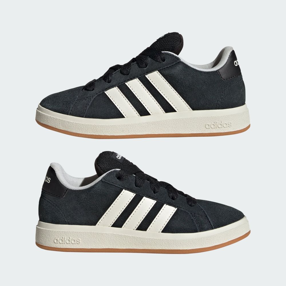 Foto 9 pulgar | Grand Court 00s K Adidas Negro Niños