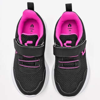 Foto 3 | Charly Tenis Urbano Para Niña Negro Fucsia, Importado, Hasta Agotar Existencia