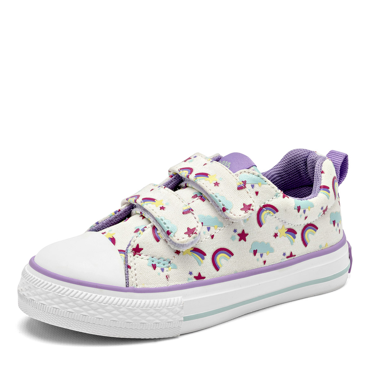 Foto 2 pulgar | Bubble Gummers Tenis Urbano Para Niña Blanco Multicolor