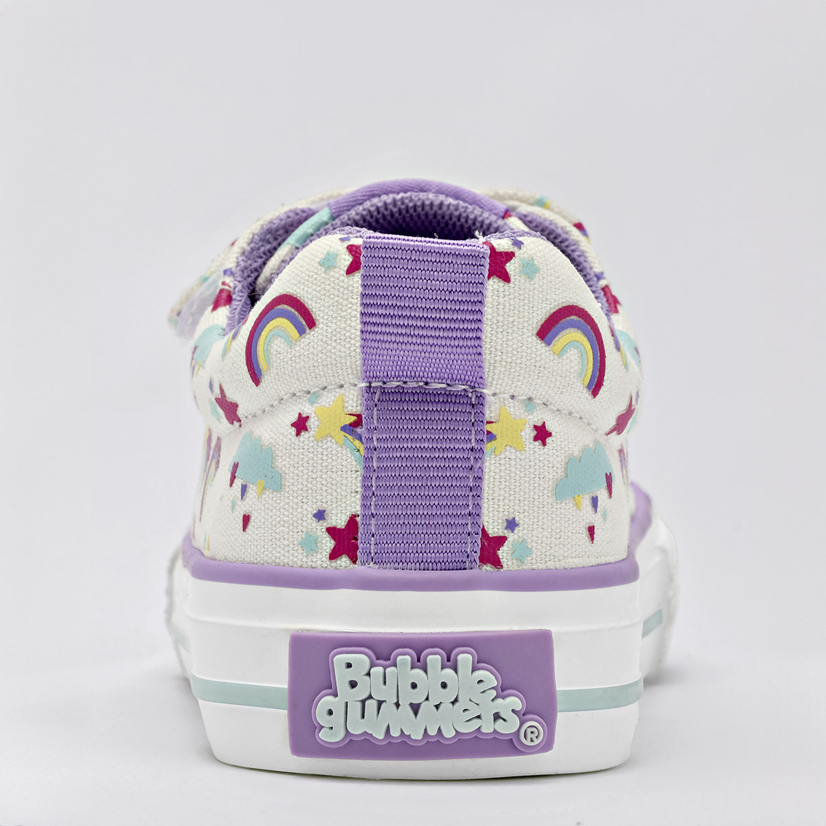 Foto 4 pulgar | Bubble Gummers Tenis Urbano Para Niña Blanco Multicolor
